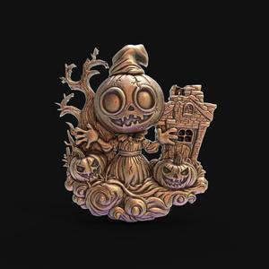 hollowen decor