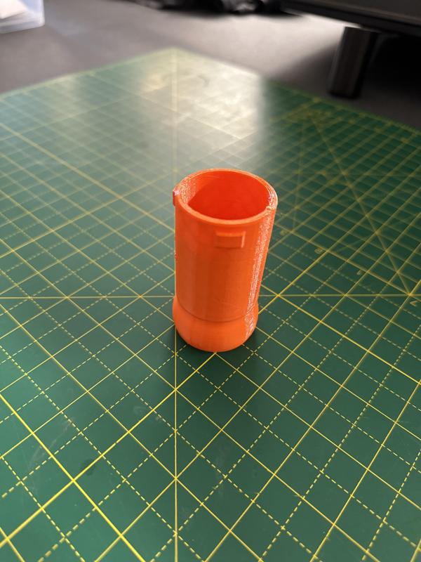 Parametric Flexible Segmented Hose osVac-Adapter