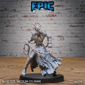 Chain Demon‧ DnD Miniature ‧ Tabletop Miniatures ‧ Gaming Monster ‧ 3D Model ‧ RPG ‧ DnDminis ‧ STL FILE