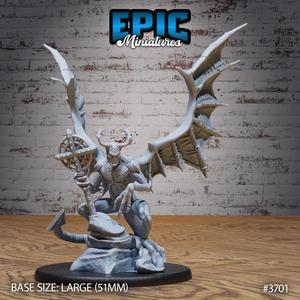 Nightgaunt Stalker ‧ DnD Miniature ‧ Tabletop Miniatures ‧ Gaming Monster ‧ 3D Model ‧ RPG ‧ DnDminis ‧ STL FILE