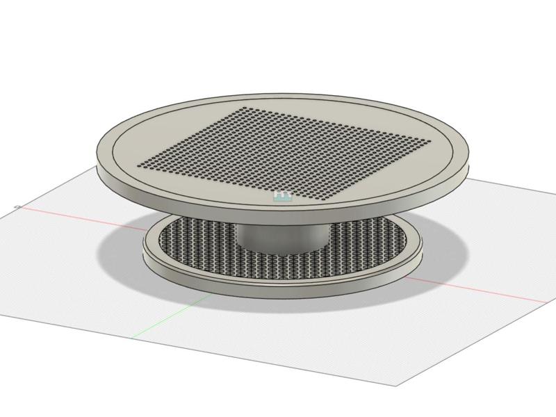 Rotating Model Painting Stand