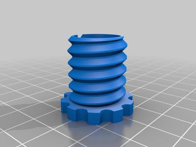 Extended Threaded Dust Filter Center