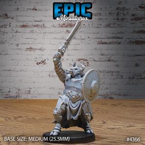 Minotaur Paladin Victory ‧ DnD Miniature ‧ Tabletop Miniatures ‧ Gaming Monster ‧ 3D Model ‧ RPG ‧ DnDminis ‧ STL FILE