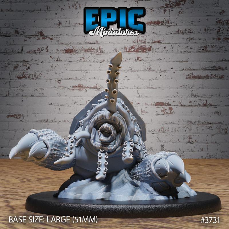 Subterranean Horror Digging Out ‧ DnD Miniature ‧ Tabletop Miniatures ‧ Gaming Monster ‧ 3D Model ‧ RPG ‧ DnDminis ‧ STL FILE