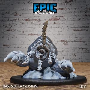 Subterranean Horror Digging Out ‧ DnD Miniature ‧ Tabletop Miniatures ‧ Gaming Monster ‧ 3D Model ‧ RPG ‧ DnDminis ‧ STL FILE