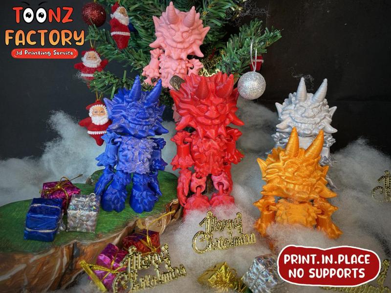 FLEXY PRINT-IN-PLACE KRAMPUS ARTICULATED