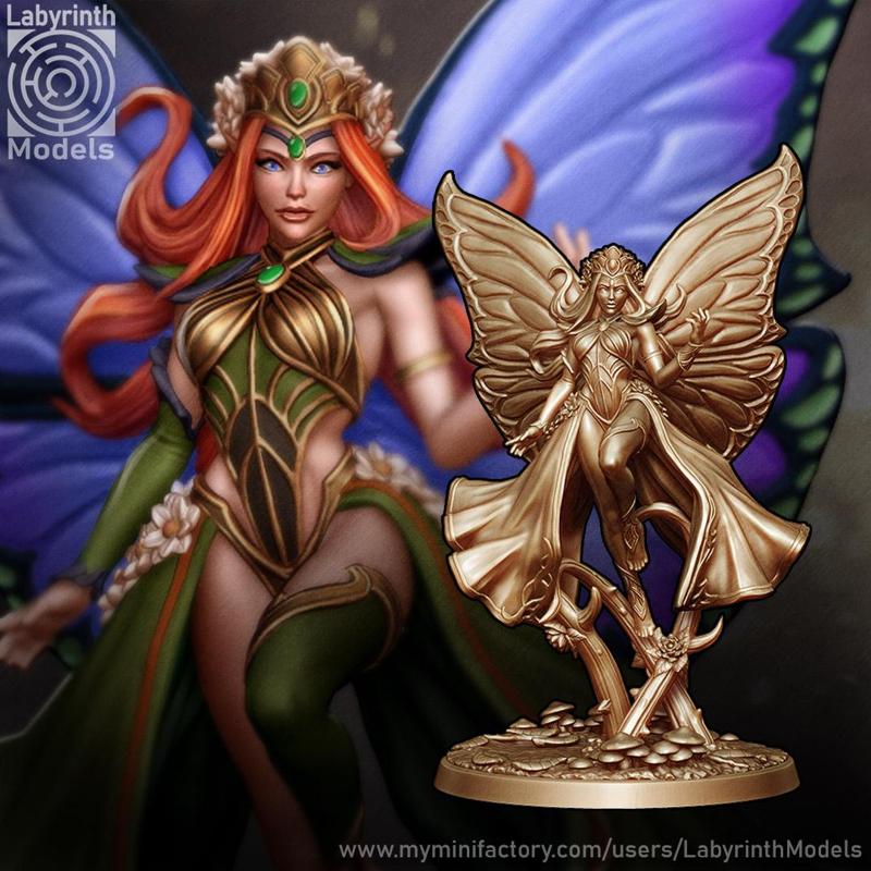 Faery Queen - 32mm scale