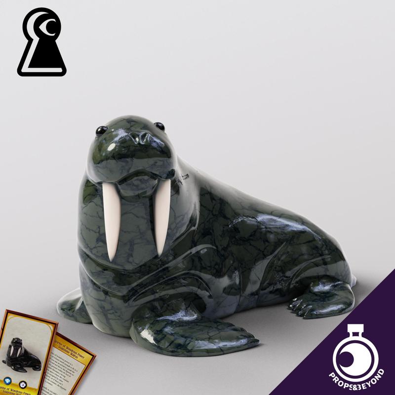 Figurine of Wondrous Power – Soapstone Walrus