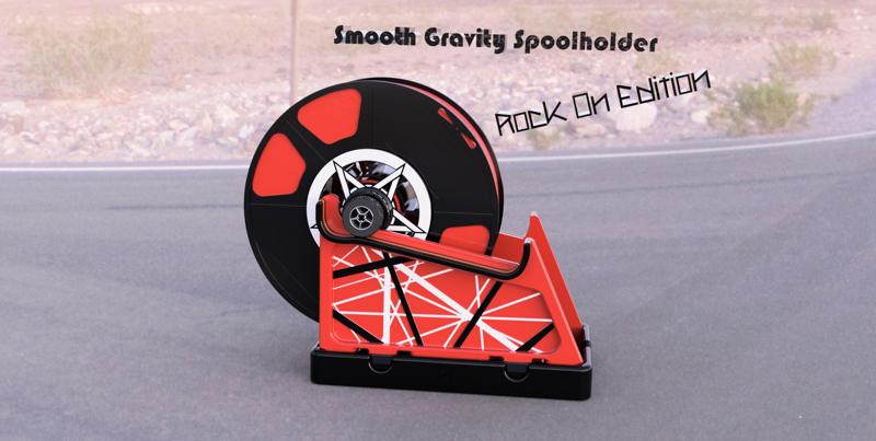 Smooth Gravity Spoolholder, Rock-On Edition 🤘