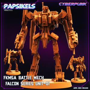 FKMSA BATTLE MECH FALCON SERIES UNIT 01