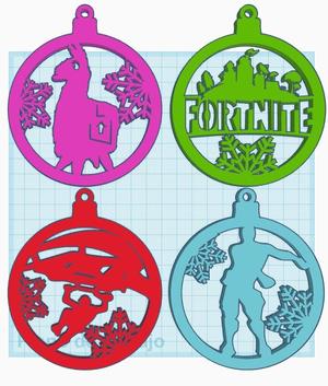 Fortnite christmas spheres