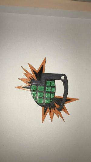 bakugo key ring