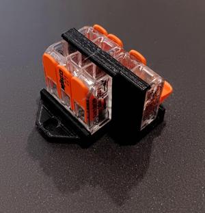 Wago Back to Back 221-412x2 + 221-413x1 Clip