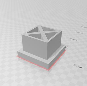 Square Tube End Plug