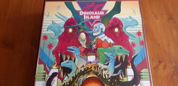 Dinosaur Island Box Insert