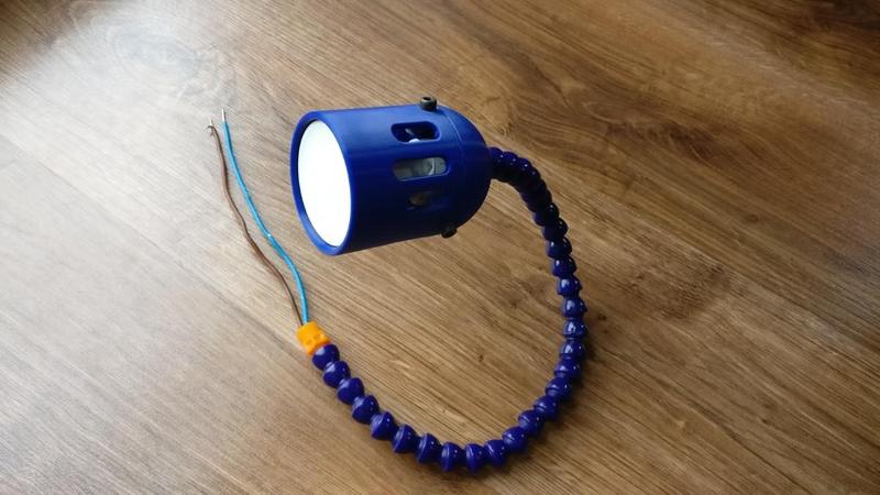 Flexible LED lamp (1/4" coolant pipe & GU10 socket)