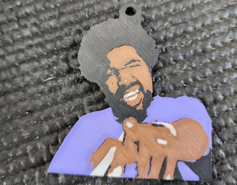 Afroman Keychain
