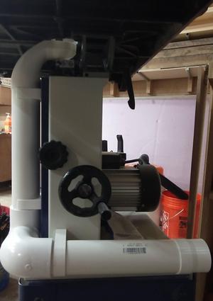 Rikon 14" Bandsaw Dust Collection Setup