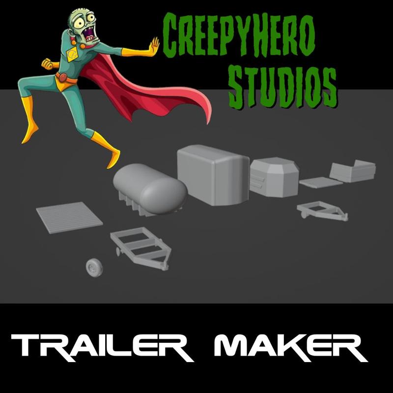 Gaslands Trailer Maker Set