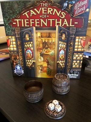 The Taverns of Tiefenthal Keg Dice holder and lid