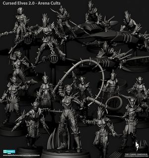 Cursed Elves 2.0 - Arena Cult Set