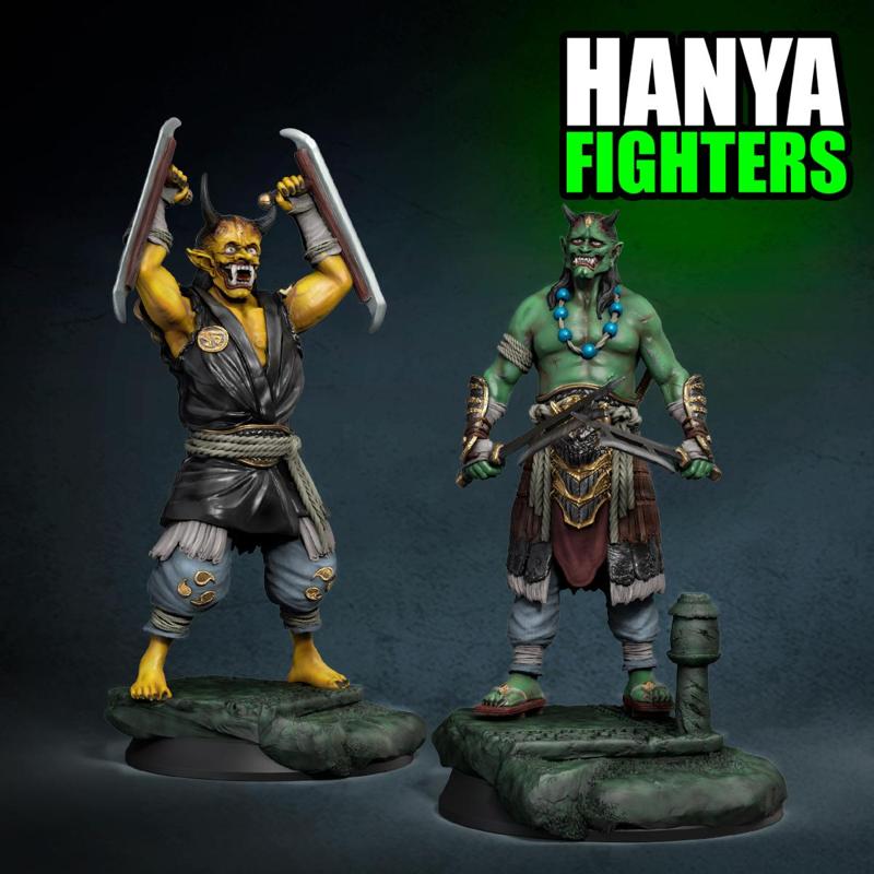 CHARACTERS SET - ONI HANYA FIGHTERS