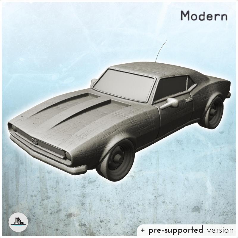 Chevrolet Camaro Z28 muscle car (2) - Cold Era Modern Warfare Conflict World War 3 RPG  Post-apo