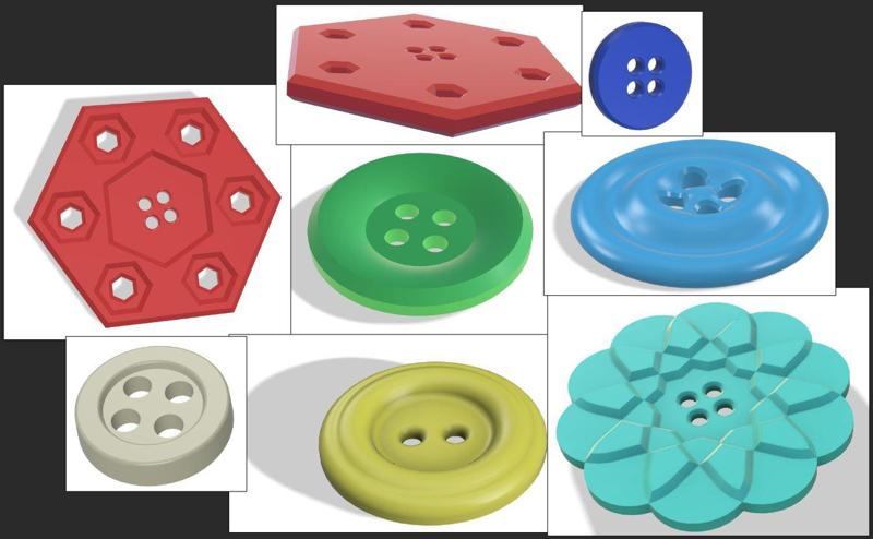 Knoflík good old sewing button