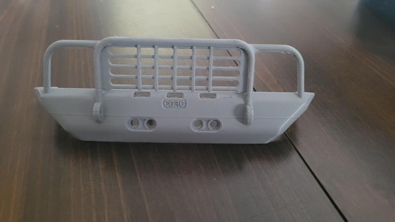 CGRC Rancher 7 inch front bumper Axial Scx10-2/3