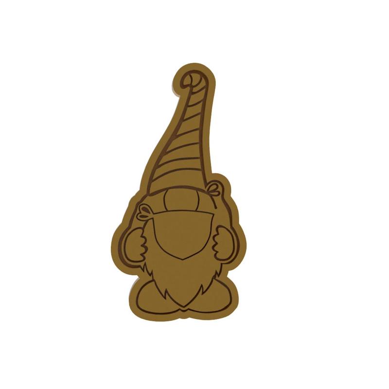 Doctor Gnome Cookie Cutter