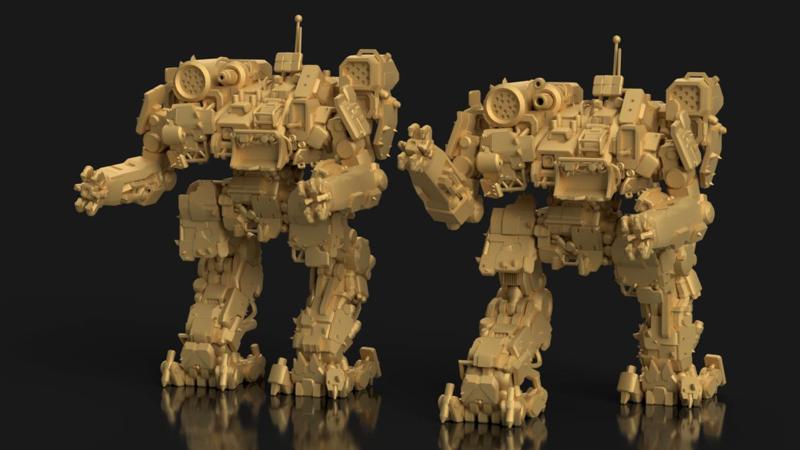Corsair COR-6R for Battletech