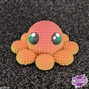 Crocheted Baby Octopus