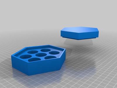 Hexagon Dice Box