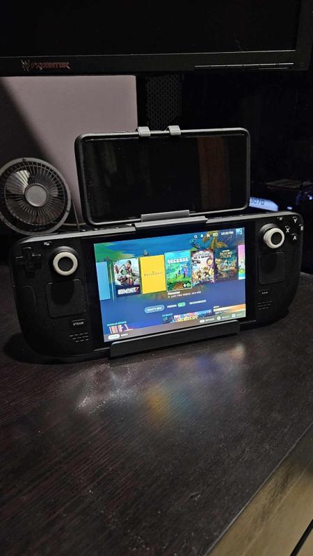 Steam Deck Phone attachment for S21 Ultra with case