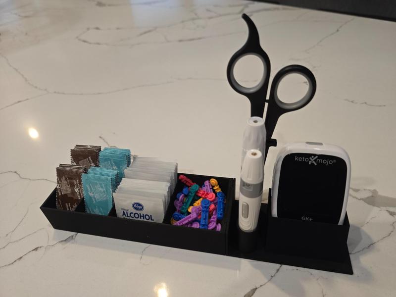 Keto-Mojo Supply and Tool Organizer