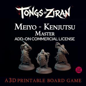 Meiyo, kenjutsu master (Commercial License)