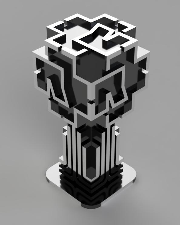 Rammstein Cube with Stand