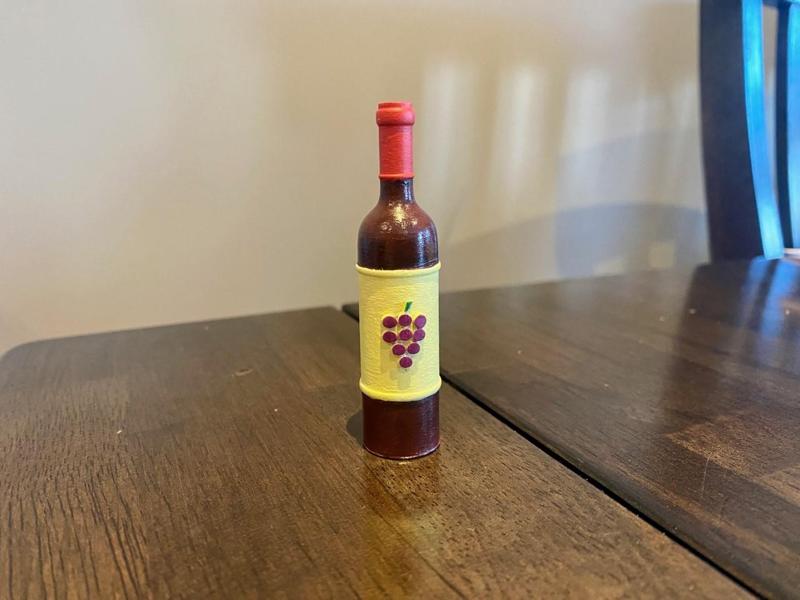 Mini Wine Bottle