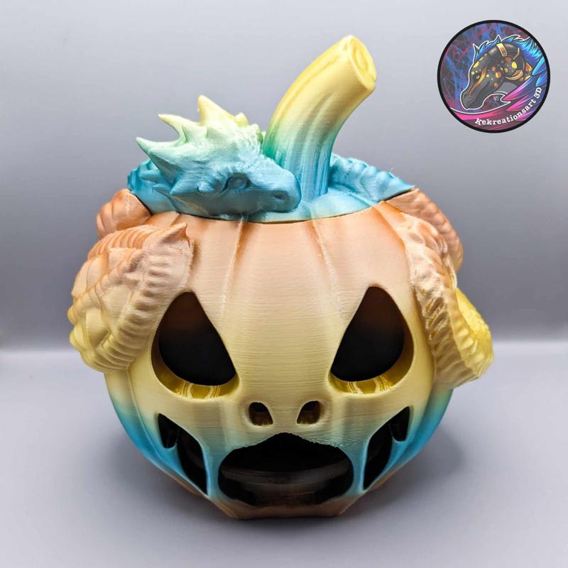 Dragon Jack'o'lantern