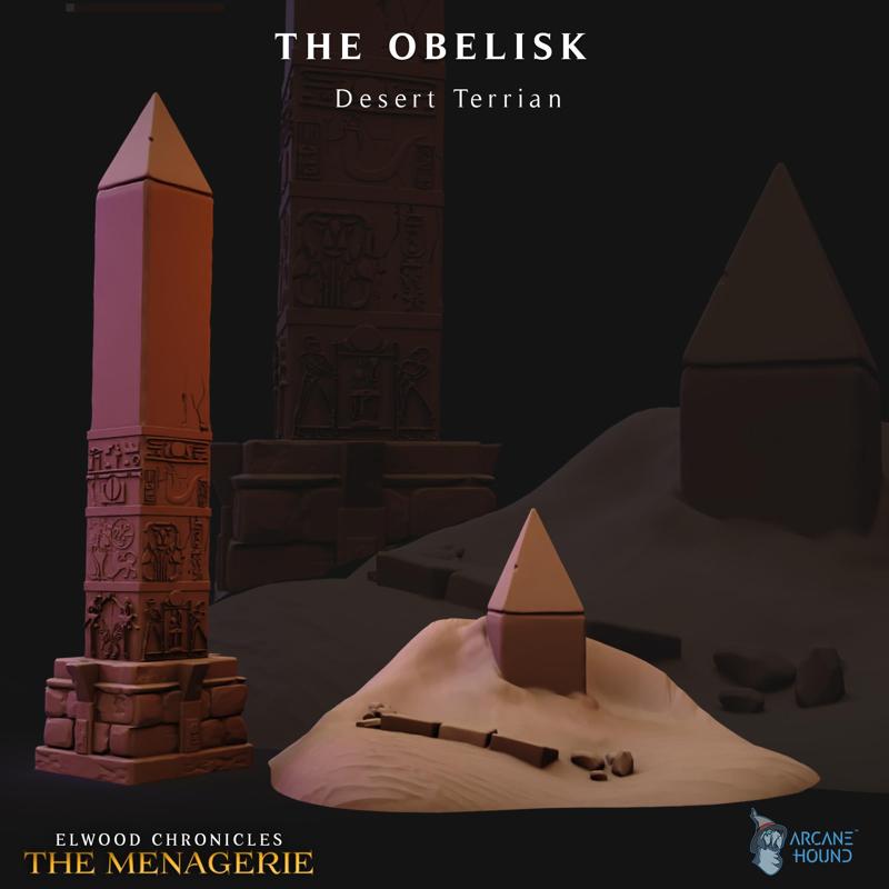 Desert Obelisk - Support Free