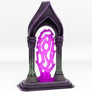 DARK ELF PORTAL WITH ITS OBSCURE EFFECT