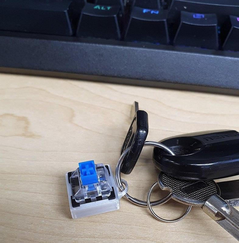 Keyboard Switch Key Chain