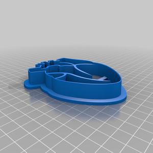 Heart cookie cutter
