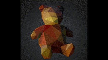 LOW POLY BEAR