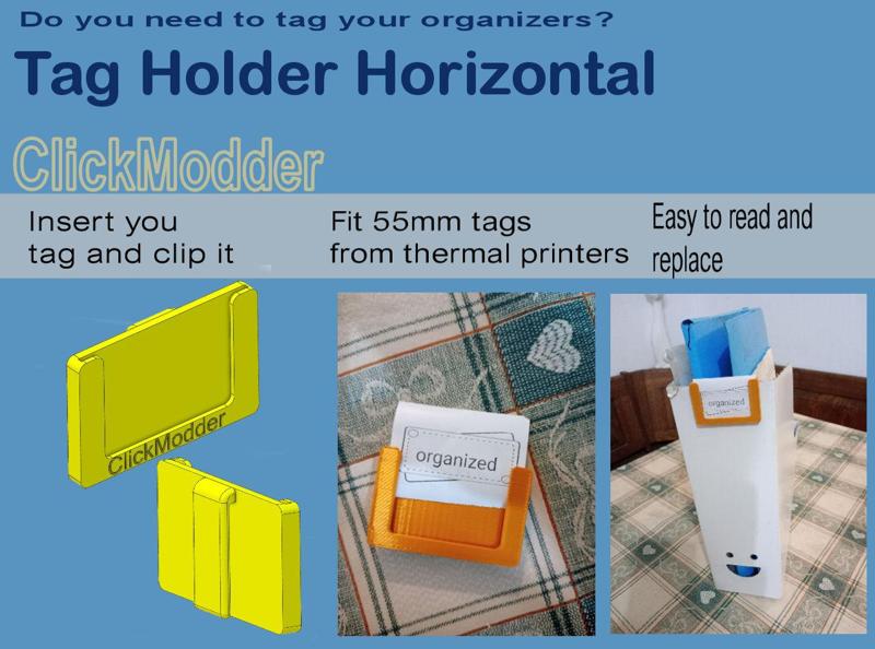 Tag Holder Horizontal