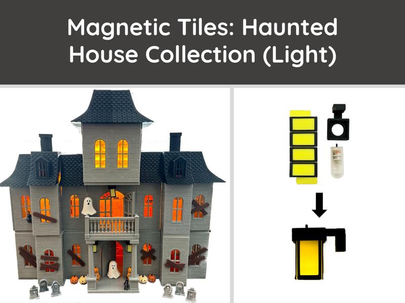 Magnetic Tiles Haunted House: Light