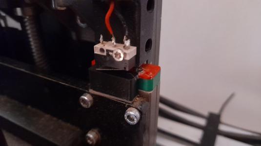 Z Axis Limit Switch Spacer for Indymill