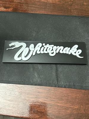Whitesnake 80's Band Sign
