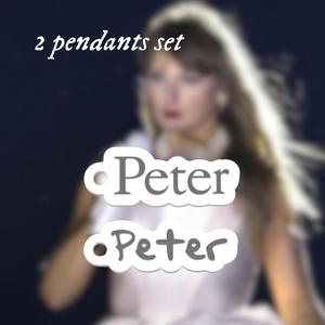 Taylor Swift Peter 2 Keychain set TTPD