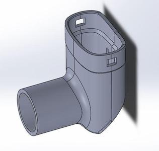 Raccordo maschera "Salvas" per tubo 22mm